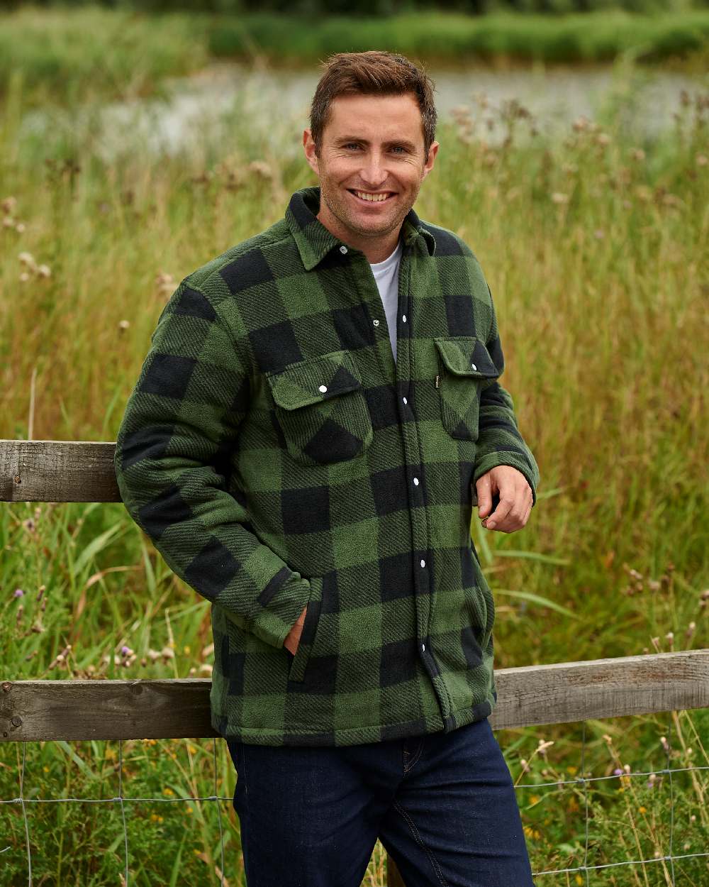 Champion Kinross Padded Fleece Lumberjack Shirt - Image 8