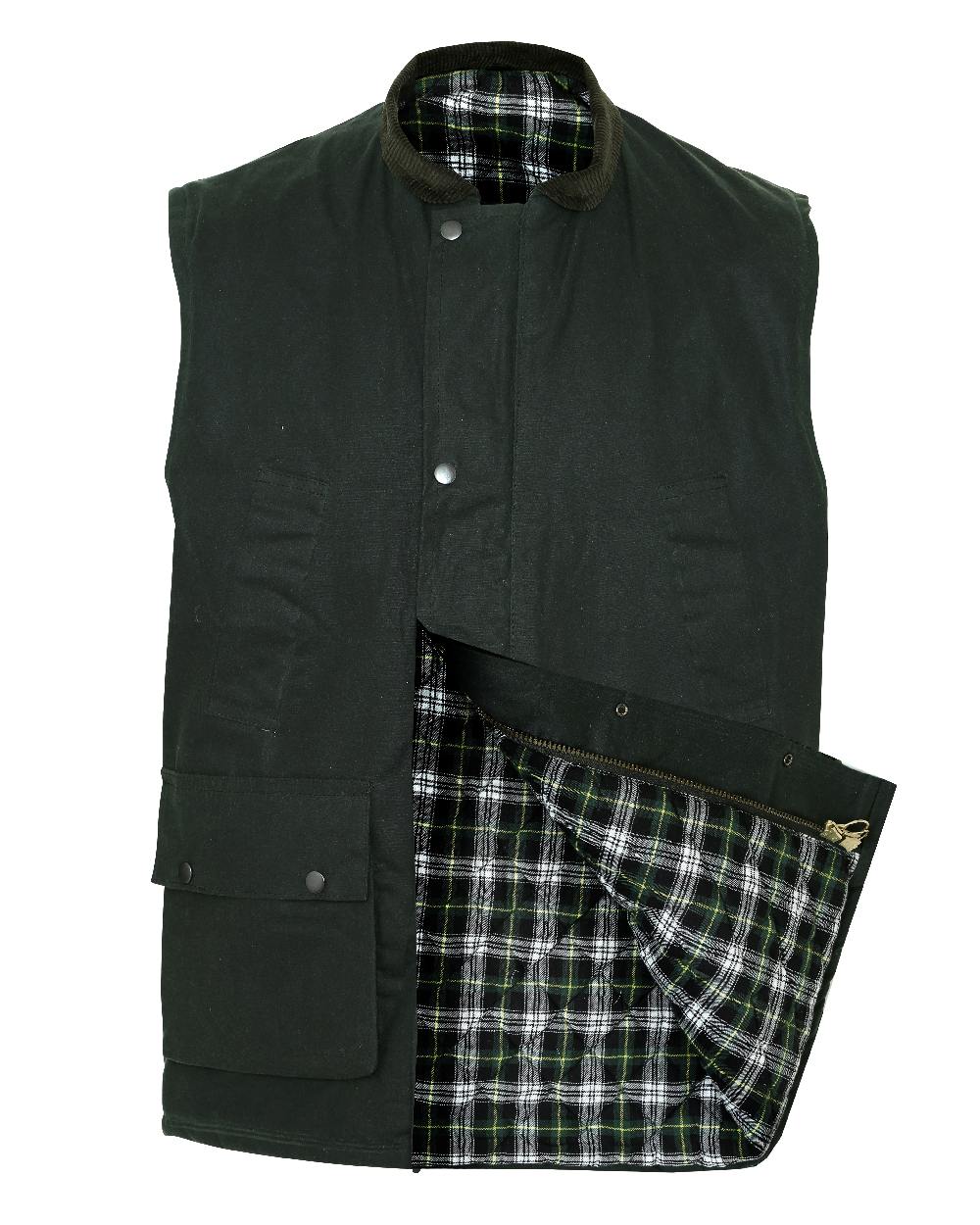 Champion Lanark Waxed Cotton Waistcoat - Image 3