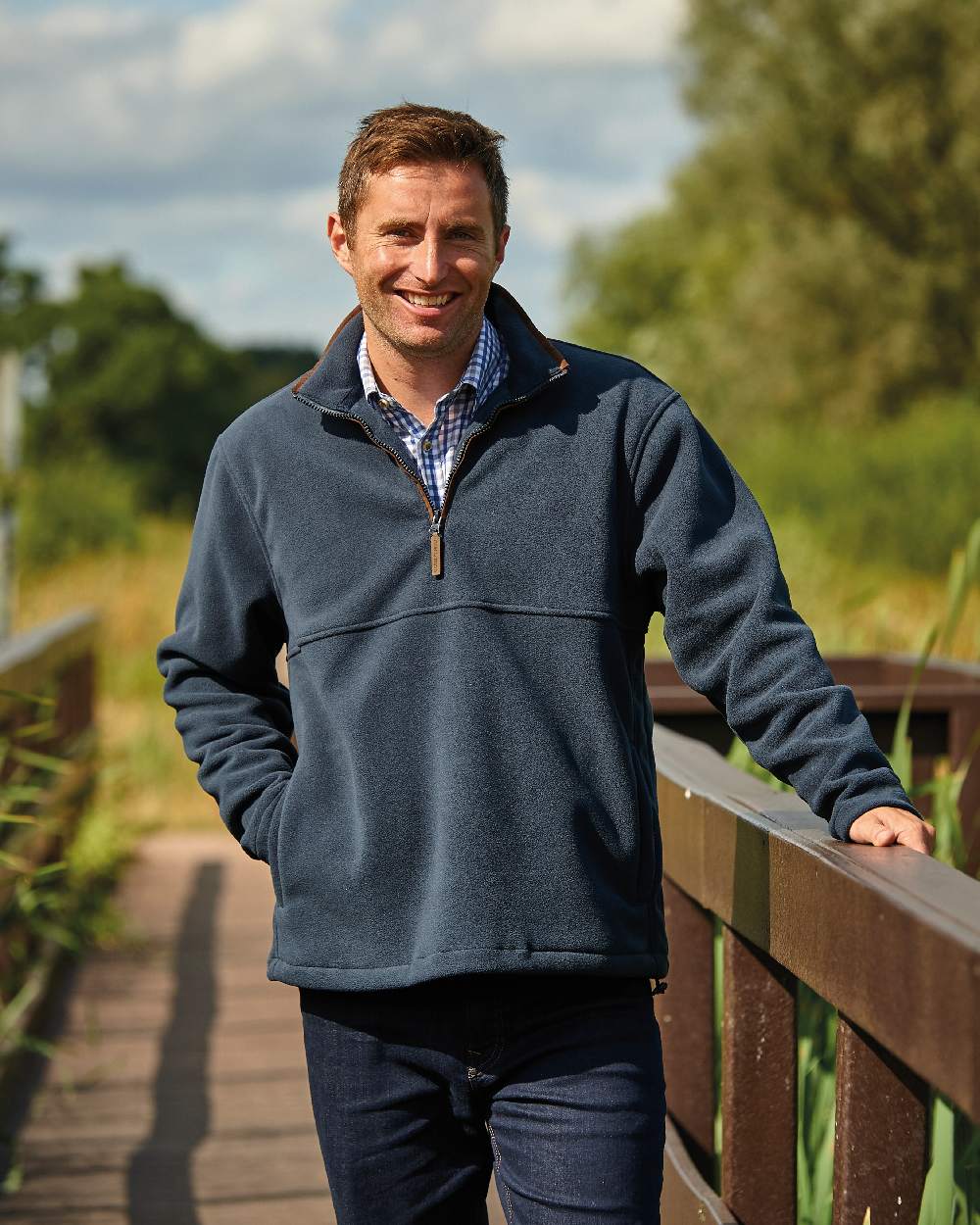 Champion Oban Half Zip Fleece - Image 2