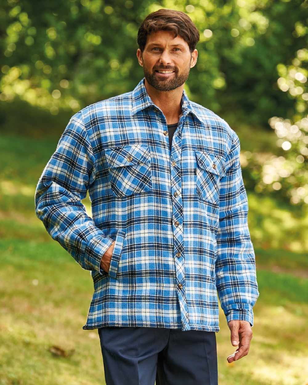Champion Pennine Fleece Lined Shirt - Image 4