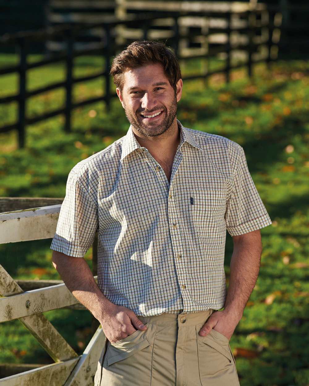 Champion Tattersall Short Sleeved Shirt - Image 2