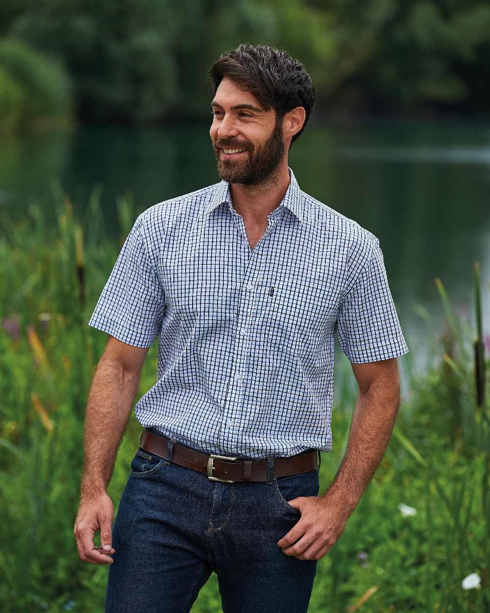 Champion Tattersall Short Sleeved Shirt - Image 5