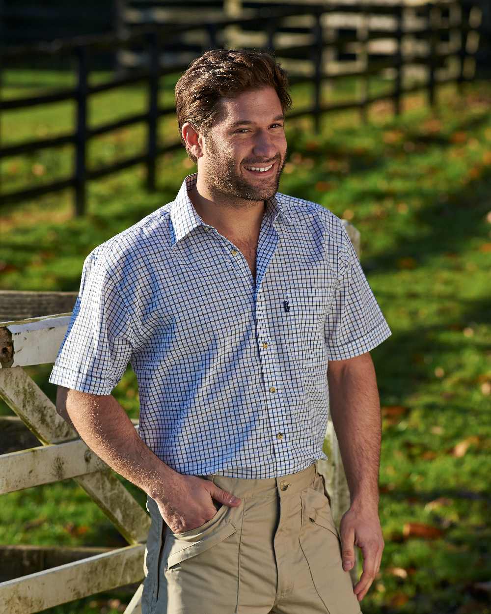 Champion Tattersall Short Sleeved Shirt - Image 6