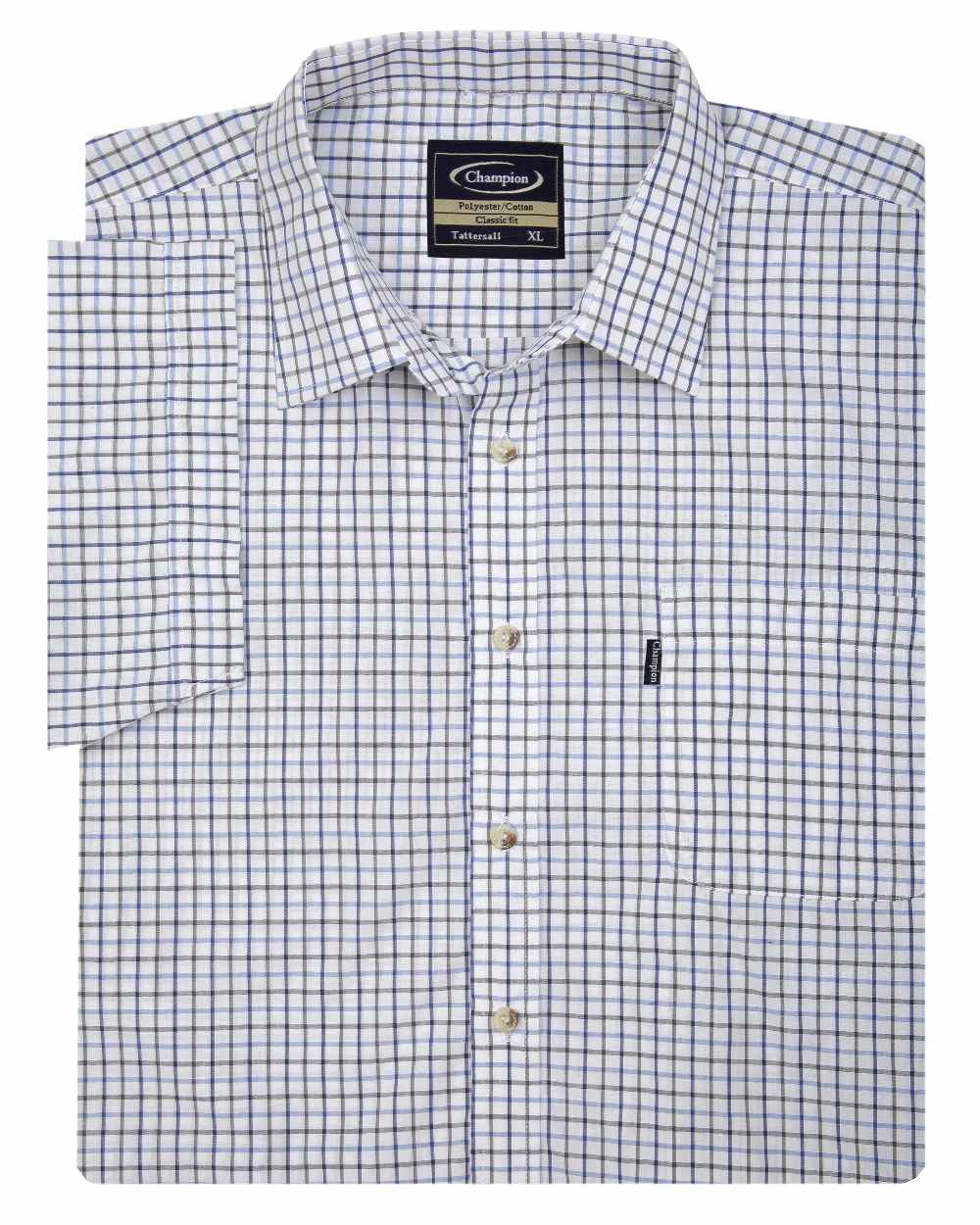 Champion Tattersall Short Sleeved Shirt - Image 7