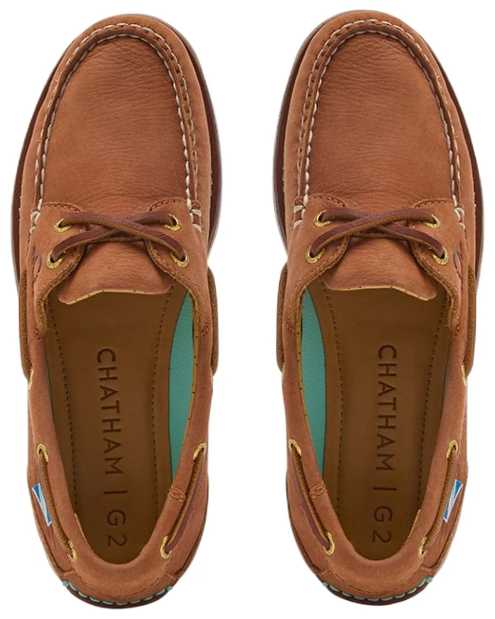 Chatham Lyme Lady G2 Premium Nubuck Boat Shoes - Image 2