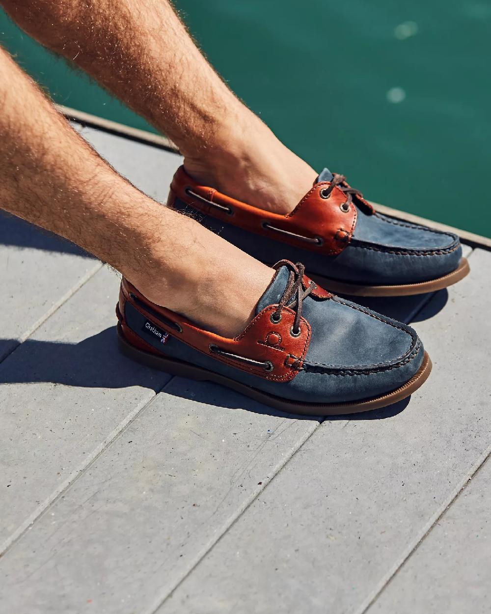Chatham Mens Bermuda II G2 Leather Boat Shoes - Image 3