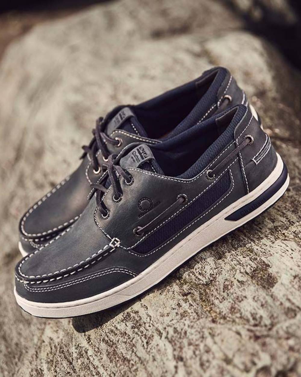 Chatham Mens Buton G2 Premium Leather Deck Shoes - Image 2