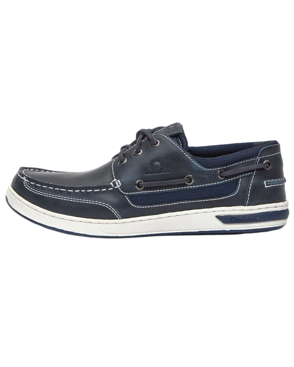 Chatham Mens Buton G2 Premium Leather Deck Shoes - Image 3