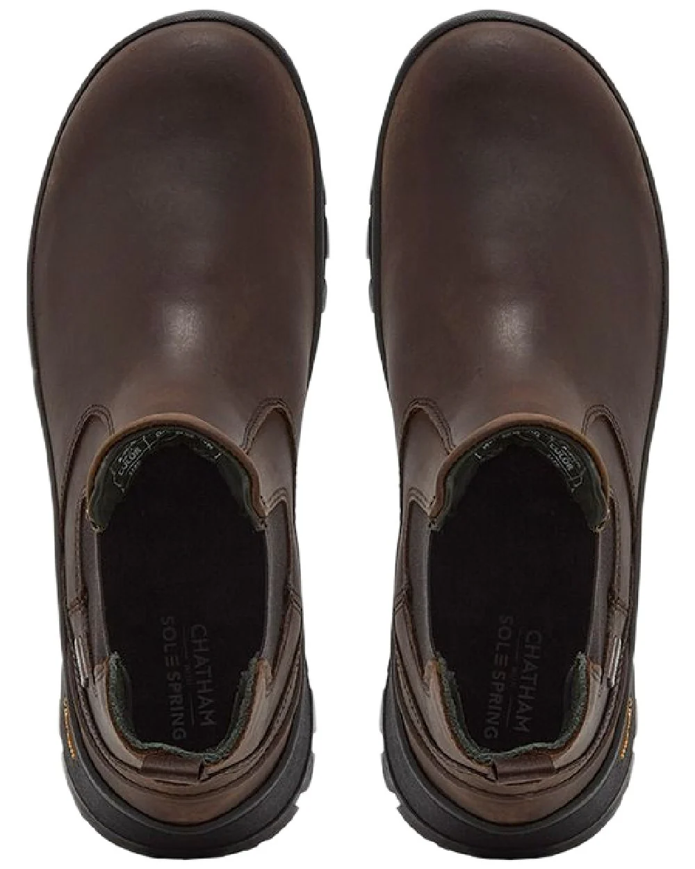 Chatham Mens Cockley Premium Leather Waterproof Chelsea Boots - Image 3
