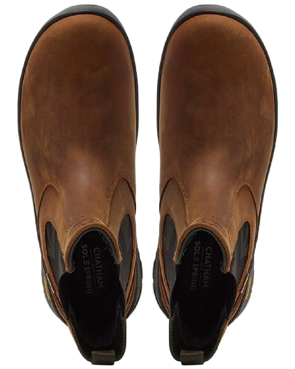 Chatham Mens Cockley Premium Leather Waterproof Chelsea Boots - Image 7