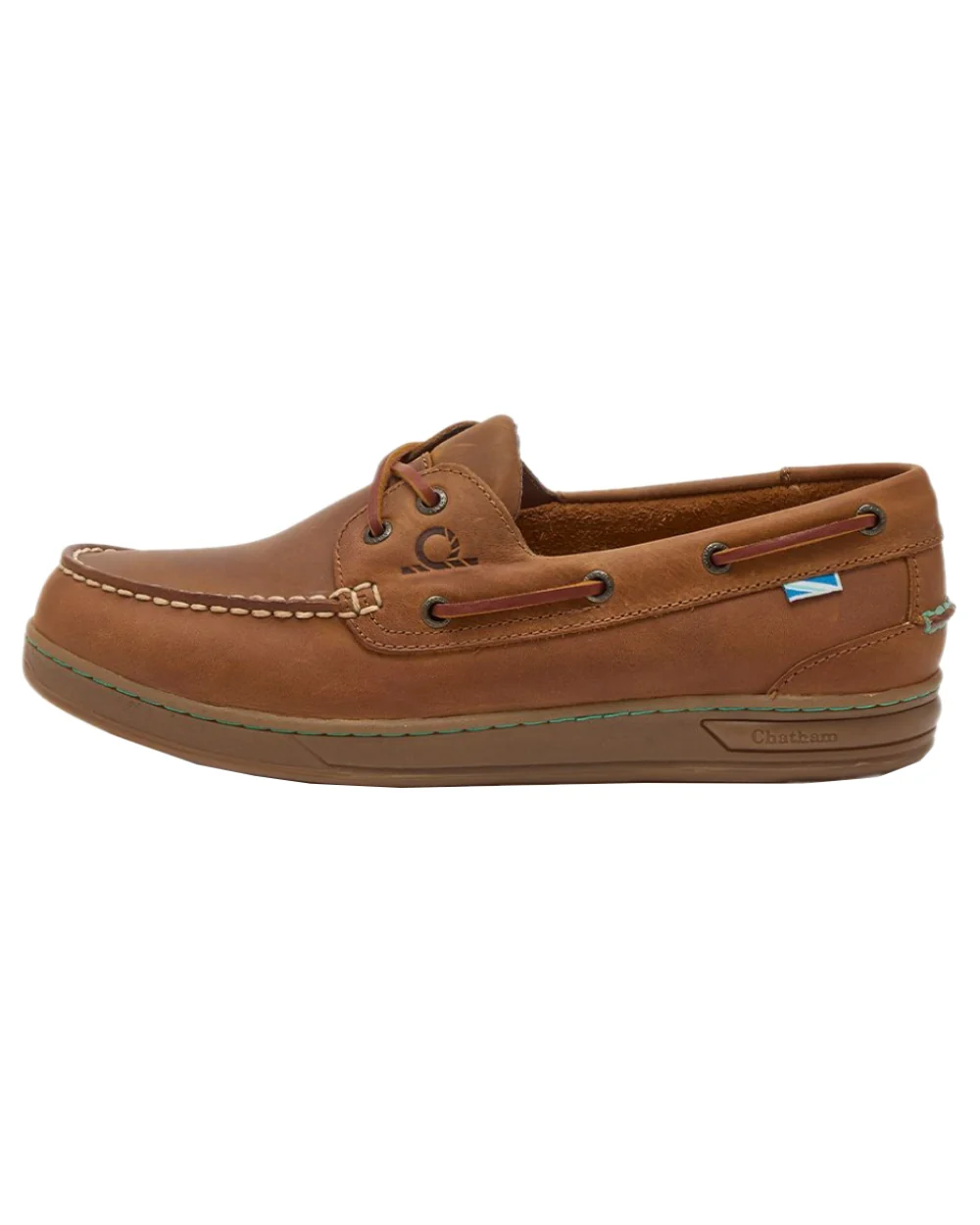 Chatham Mens Deck Buton G2 Premium Leather Boat Shoes - Image 4
