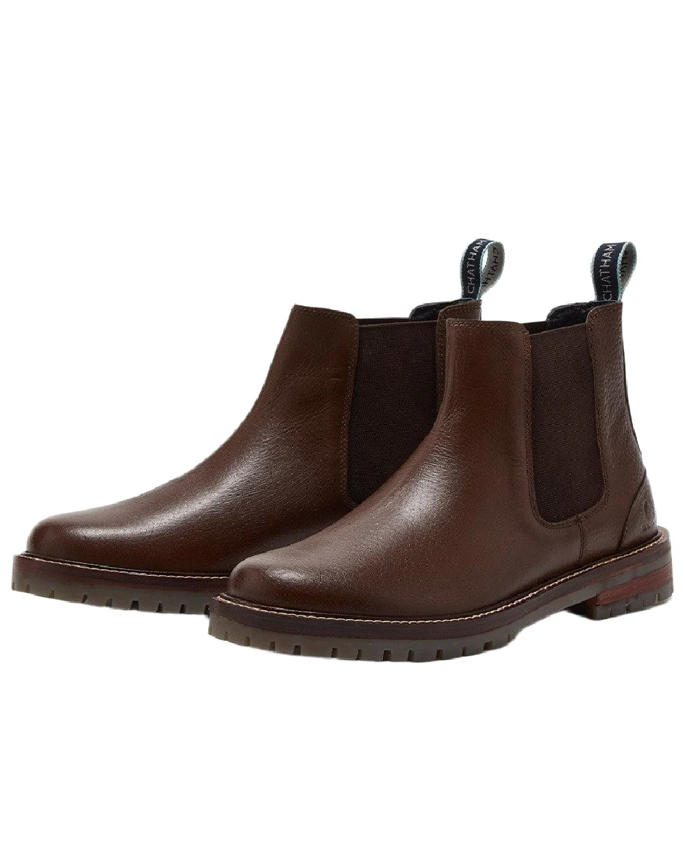 Chatham Mens Findhorn Classic Leather Chelsea Boots - Image 2