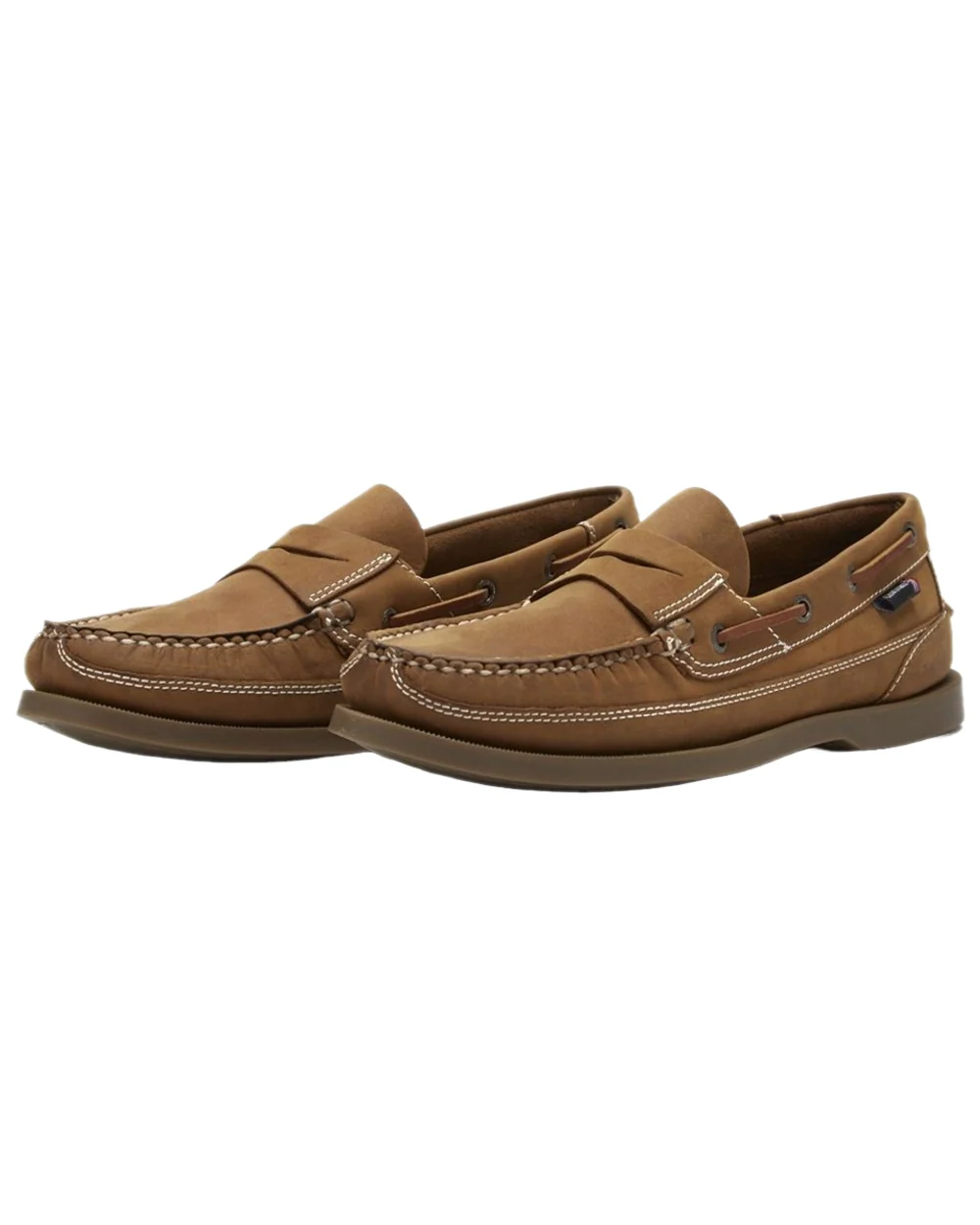 Chatham Mens Gaff II G2 Slip On Leather Boat Shoes - Image 9