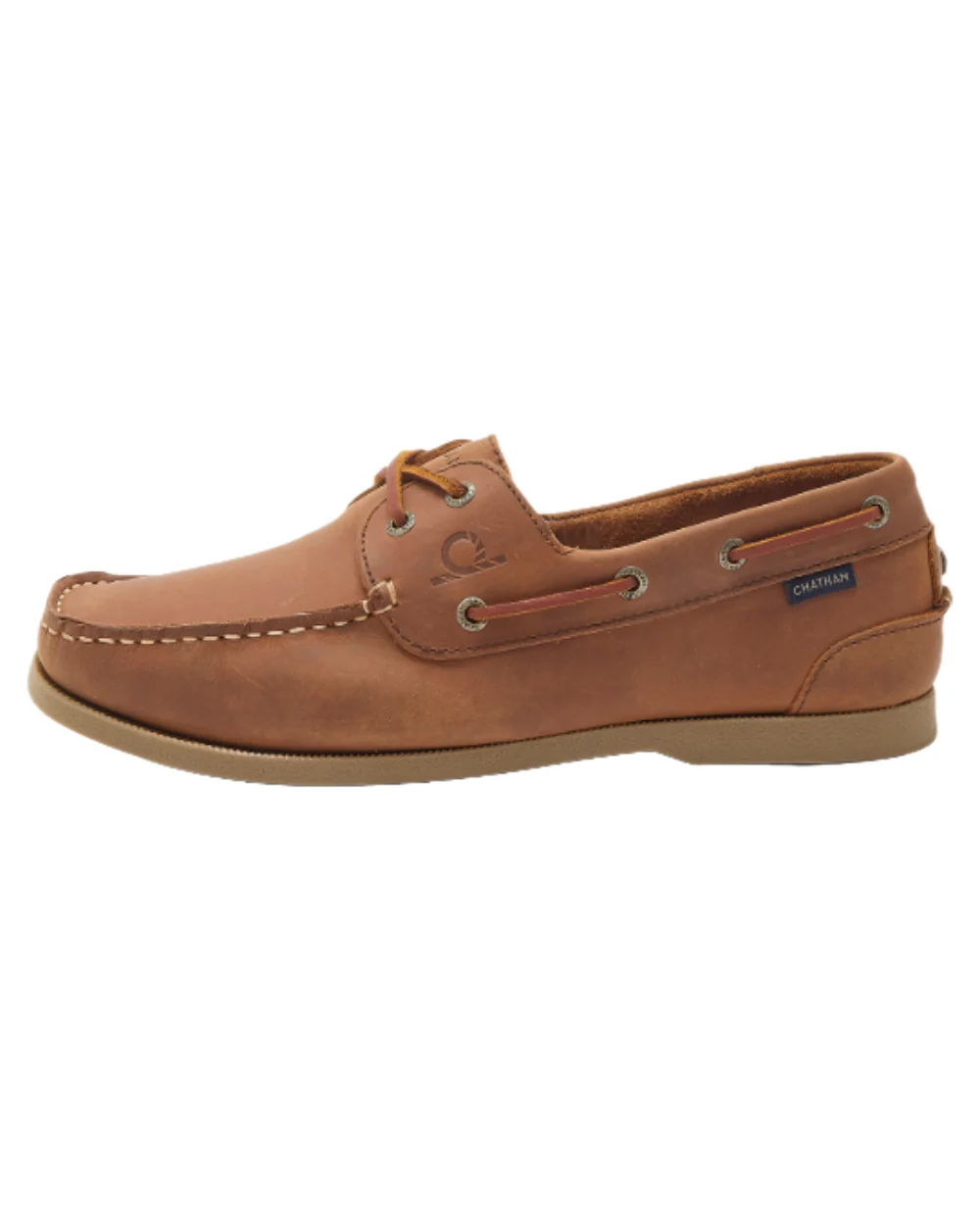 Chatham Mens Galley II Leather Boat Shoes - Image 5