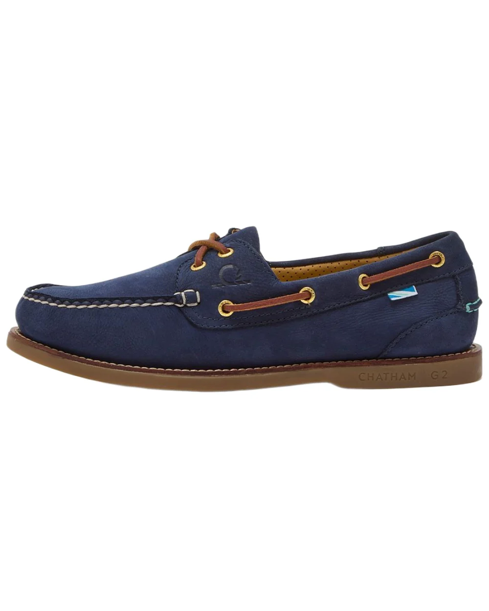Chatham Mens Lyme G2 Premium Nubuck Boat Shoes - Image 11