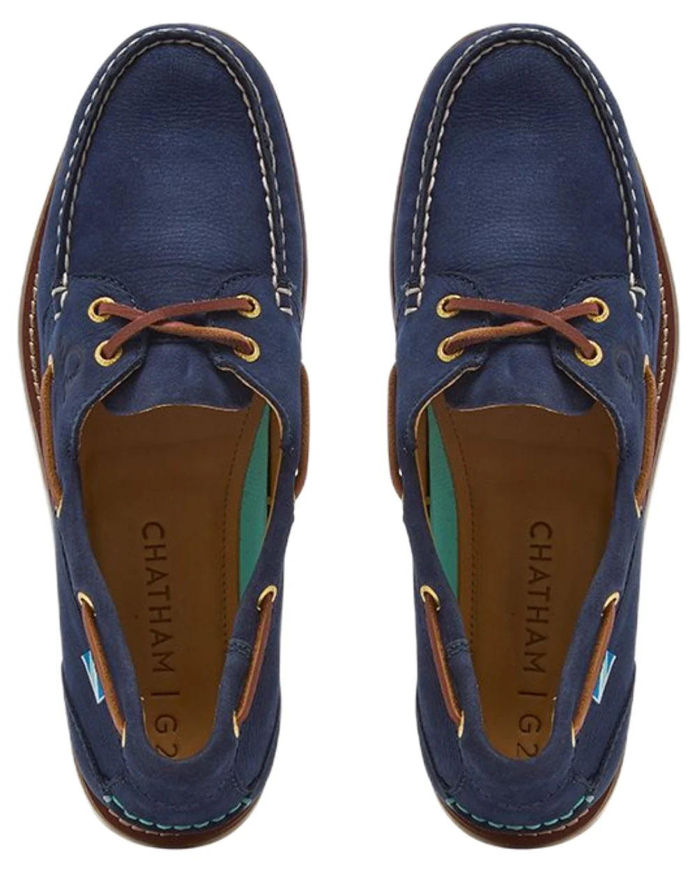 Chatham Mens Lyme G2 Premium Nubuck Boat Shoes - Image 12