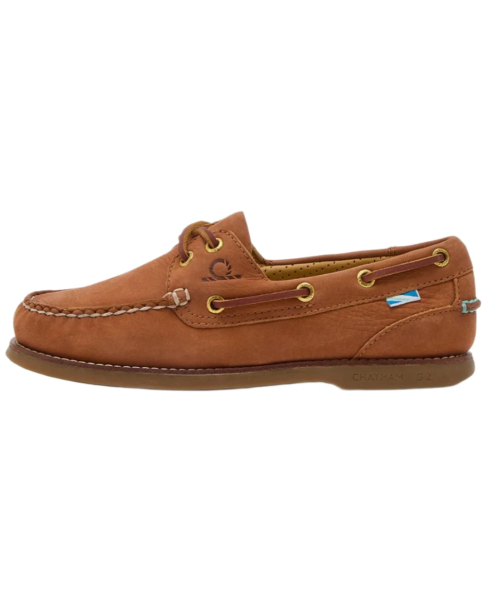 Chatham Mens Lyme G2 Premium Nubuck Boat Shoes - Image 3
