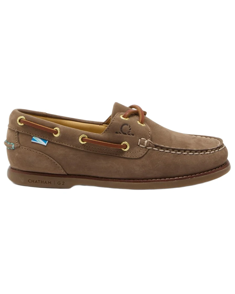 Chatham Mens Lyme G2 Premium Nubuck Boat Shoes - Image 5
