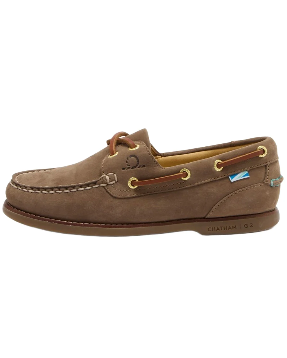 Chatham Mens Lyme G2 Premium Nubuck Boat Shoes - Image 7