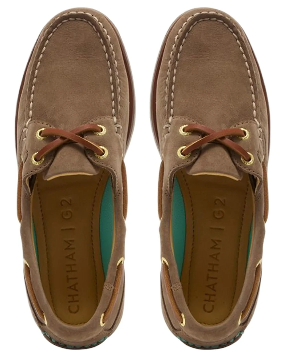 Chatham Mens Lyme G2 Premium Nubuck Boat Shoes - Image 8