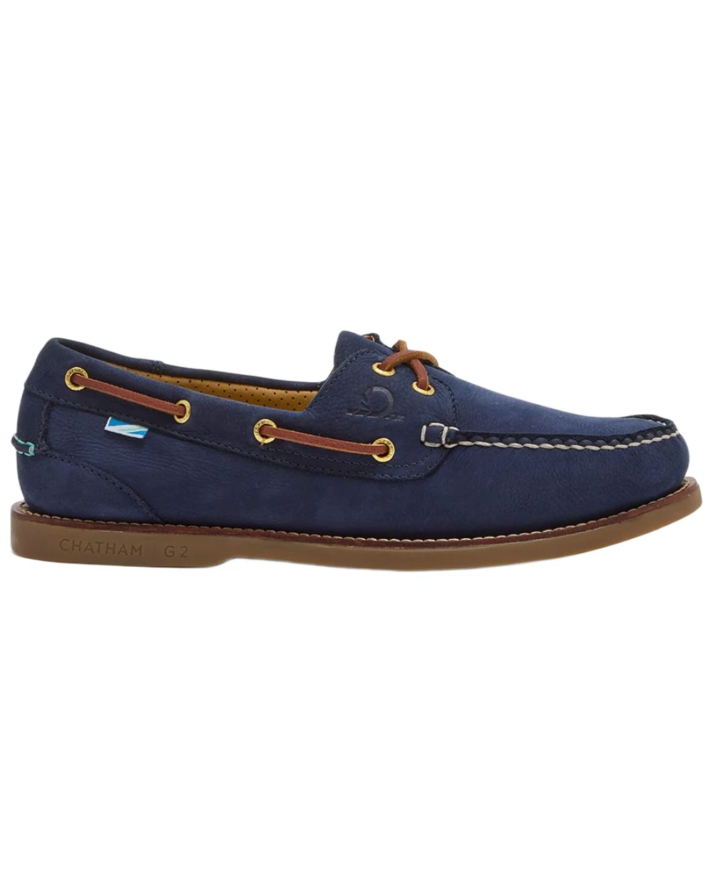 Chatham Mens Lyme G2 Premium Nubuck Boat Shoes - Image 9