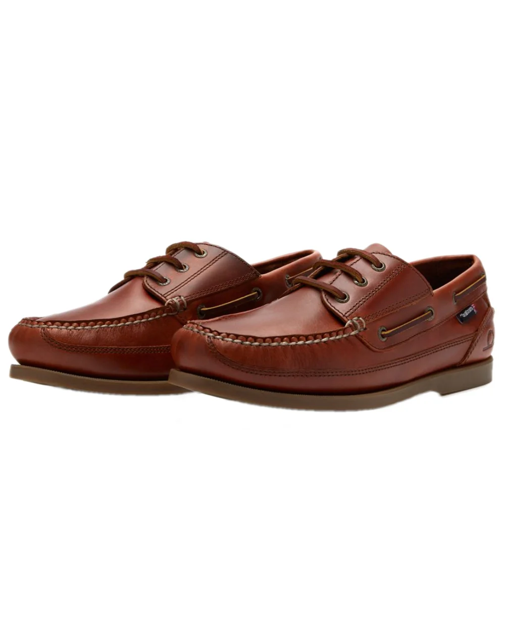 Chatham Mens Rockwell II G2 Leather Wide Fit Boat Shoes - Image 3