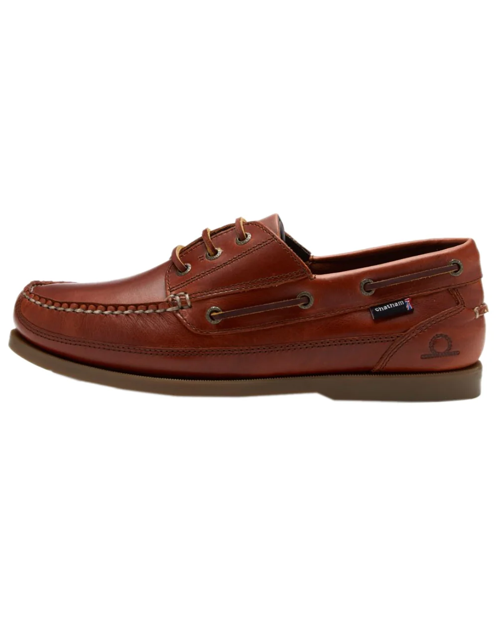 Chatham Mens Rockwell II G2 Leather Wide Fit Boat Shoes - Image 4
