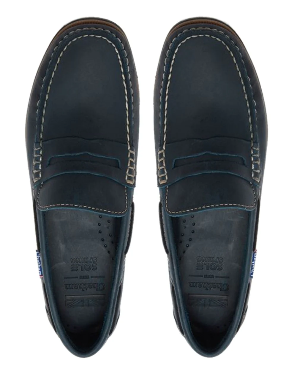 Chatham Mens Shanklin Premium Leather Loafers - Image 2