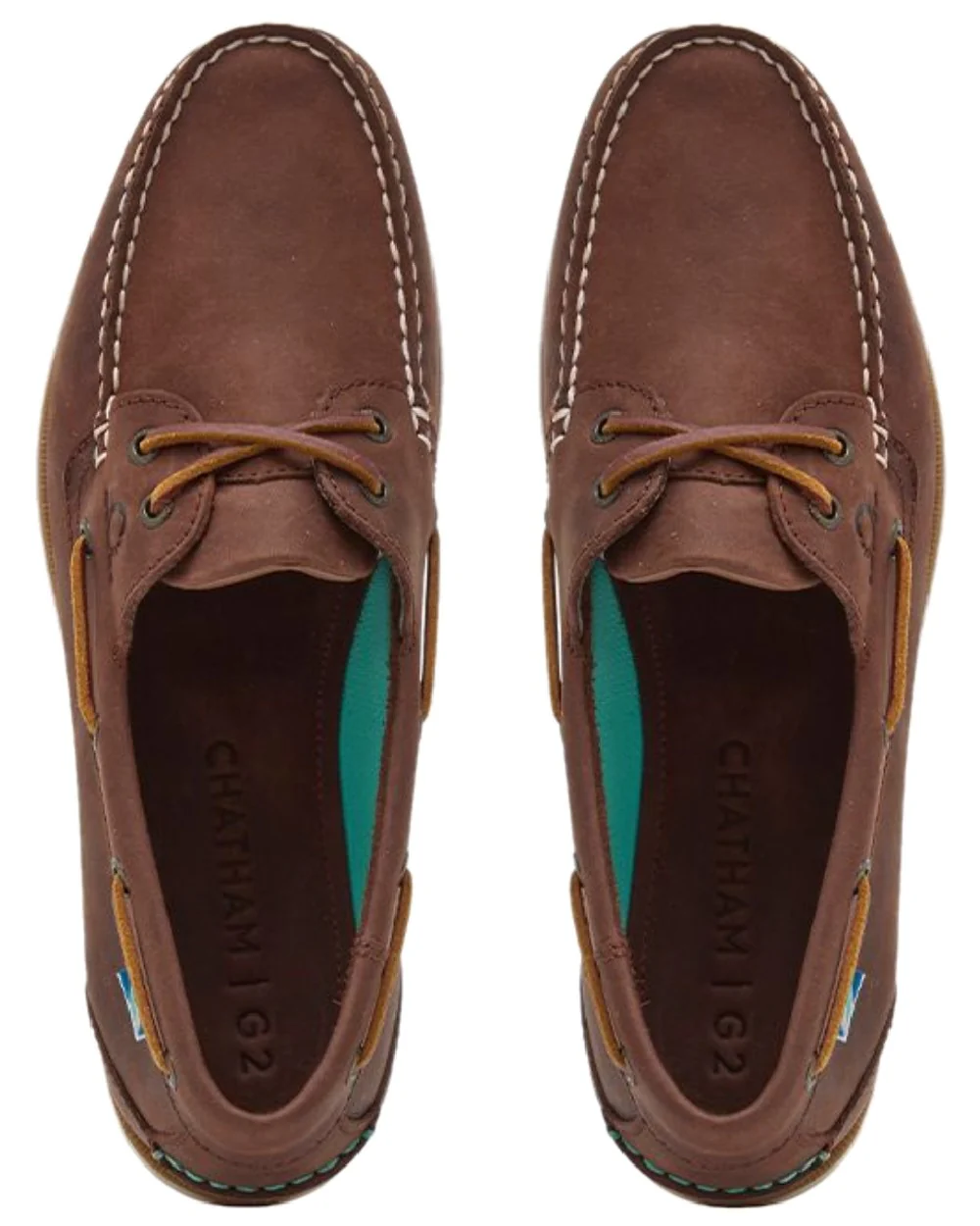 Chatham Mens Deck II G2 Premium Leather Boat Shoes - Image 15