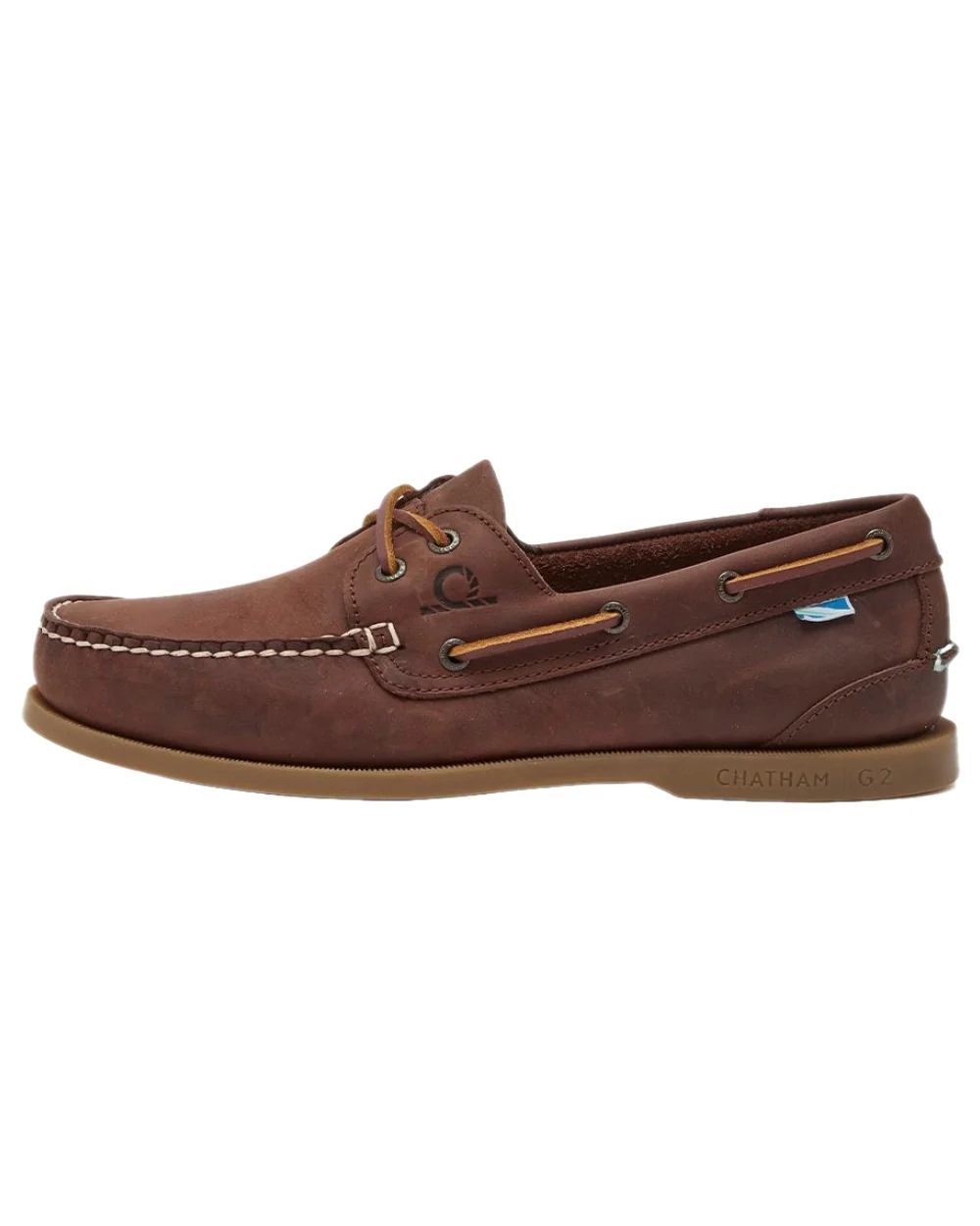 Chatham Mens Deck II G2 Premium Leather Boat Shoes - Image 16