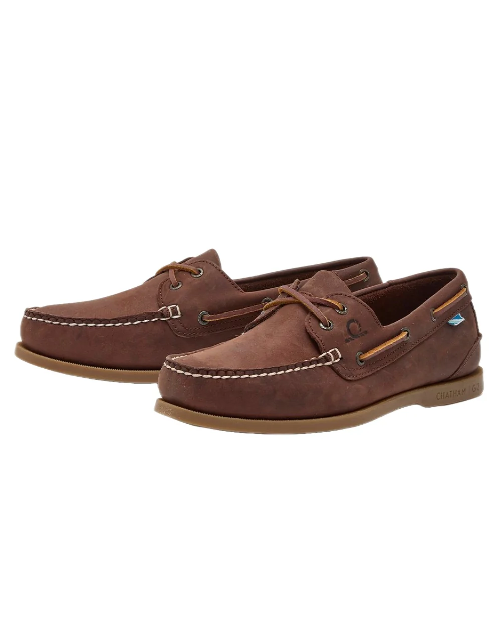 Chatham Mens Deck II G2 Premium Leather Boat Shoes - Image 17