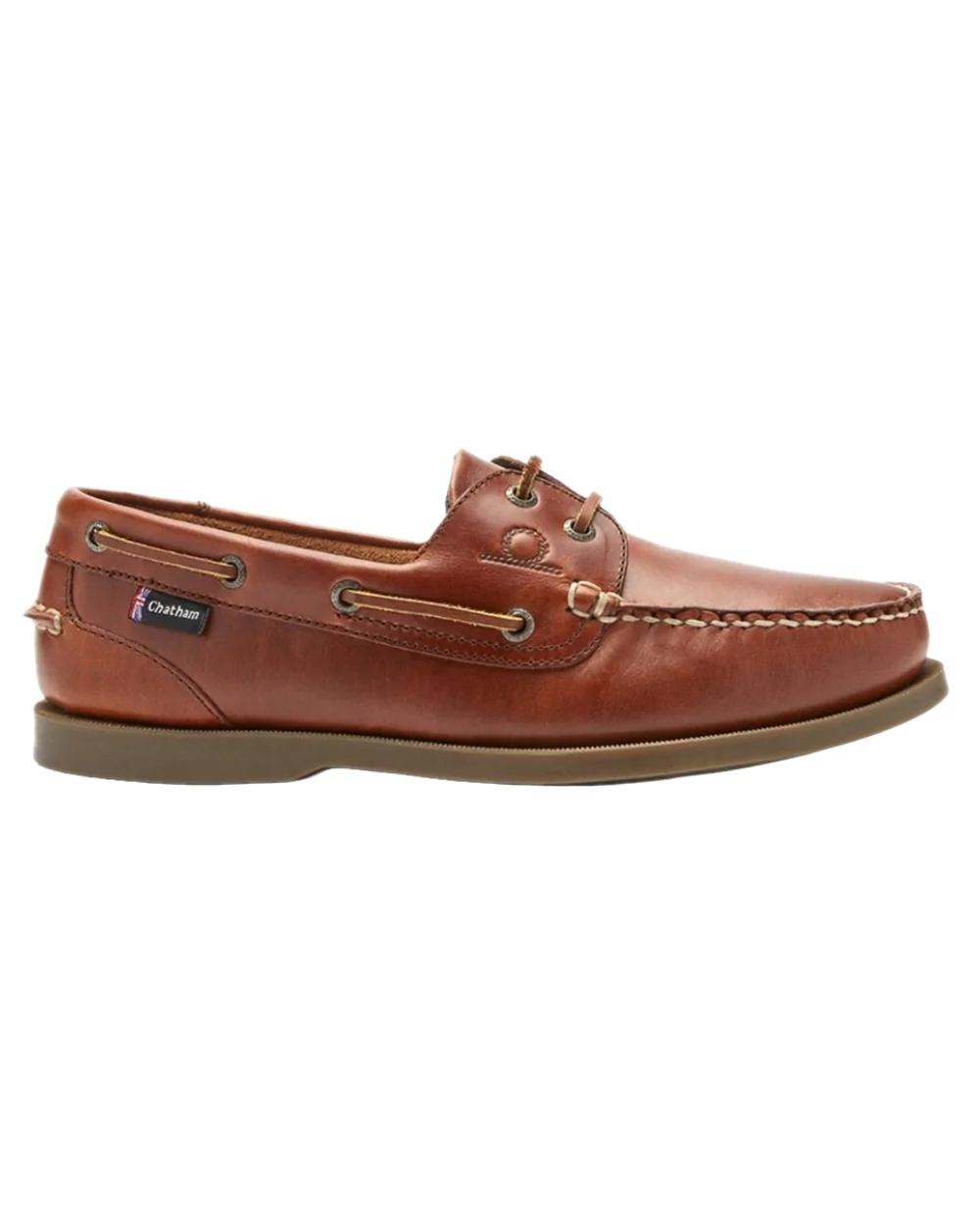 Chatham Mens Deck II G2 Premium Leather Boat Shoes - Image 3