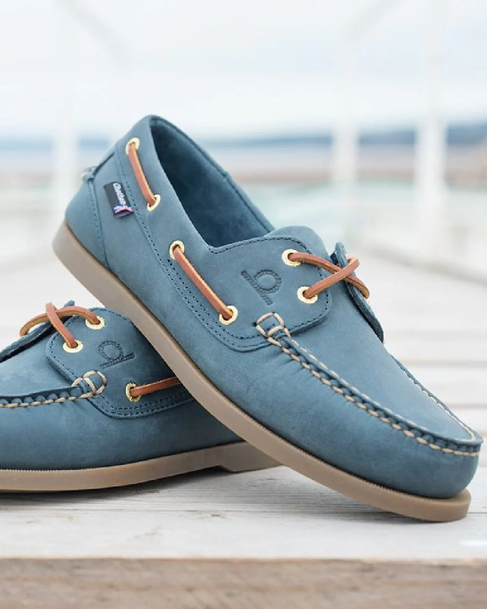 Chatham Mens Deck II G2 Premium Leather Boat Shoes - Image 6