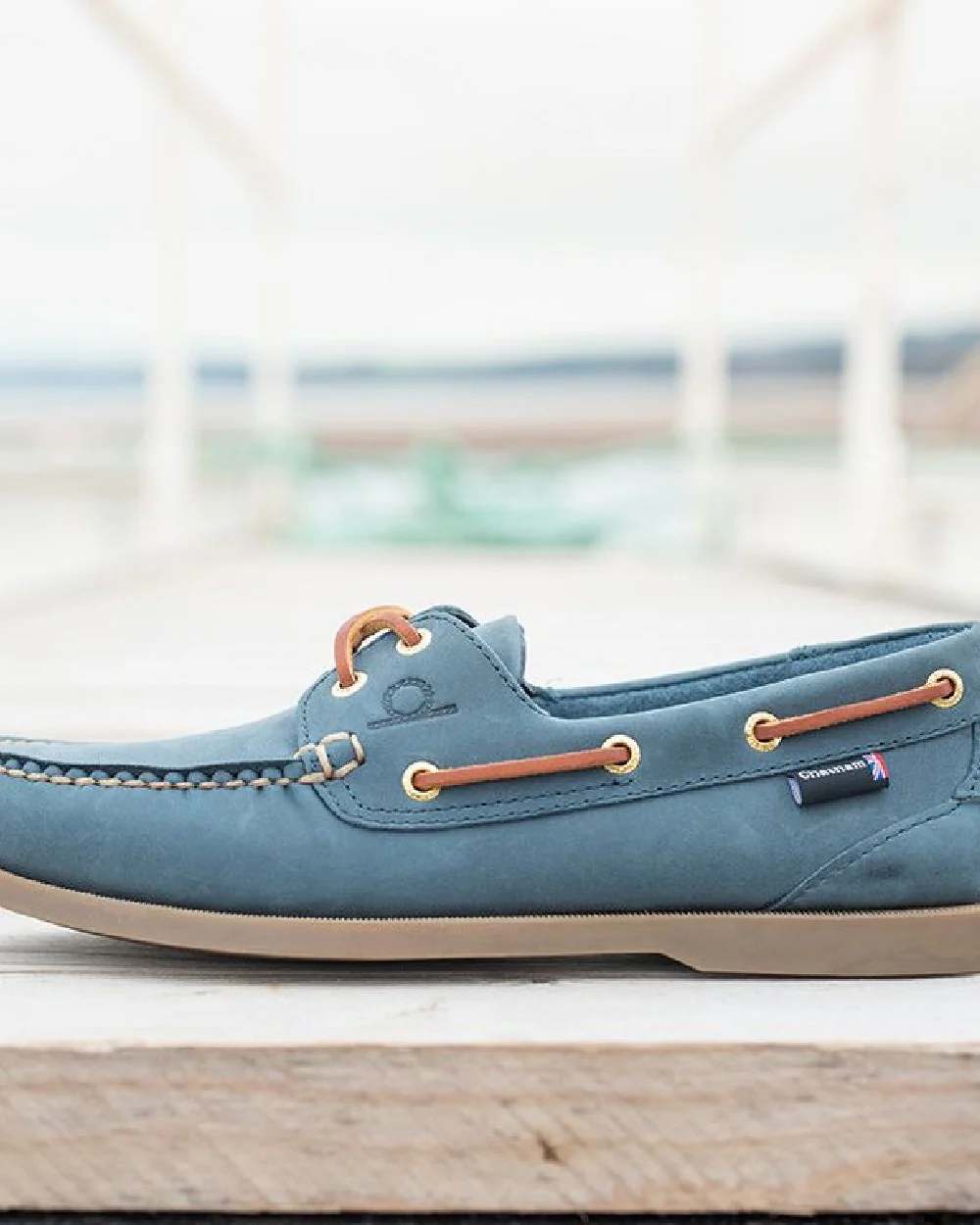 Chatham Mens Deck II G2 Premium Leather Boat Shoes - Image 7