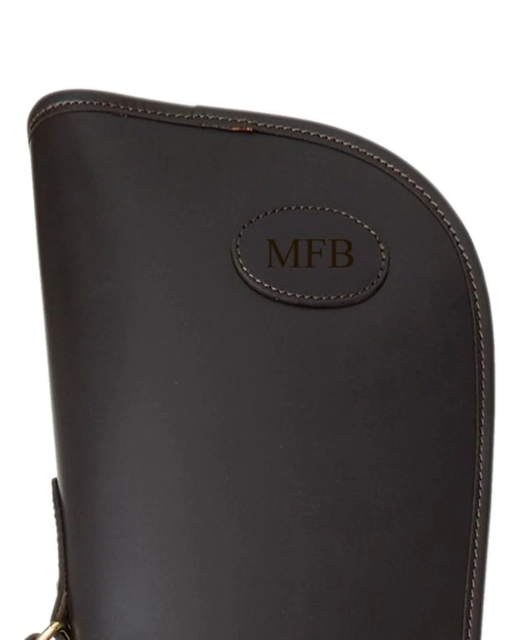 Chatham Premium Pull Up Leather Full Zip Gun Slip - Image 3