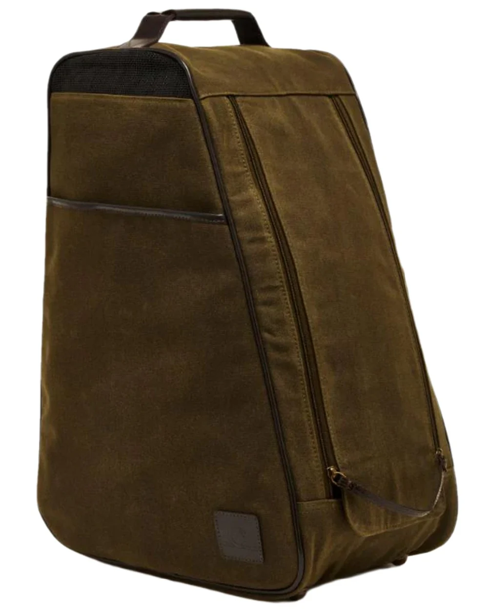 Chatham Waxed Canvas And Leather Bootbag - Image 3