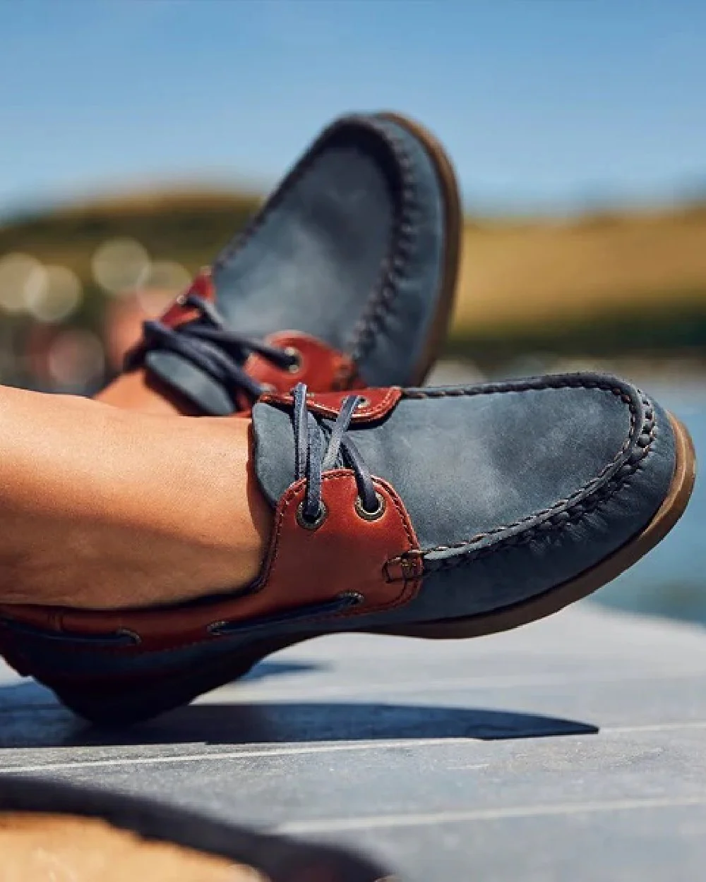 Chatham Womens Bermuda G2 Leather Boat Shoes - Image 5