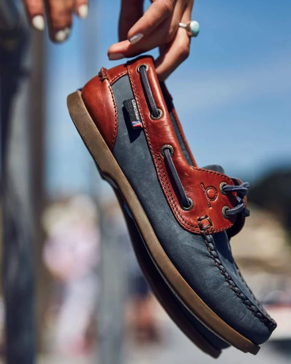 Chatham Womens Bermuda G2 Leather Boat Shoes - Image 6