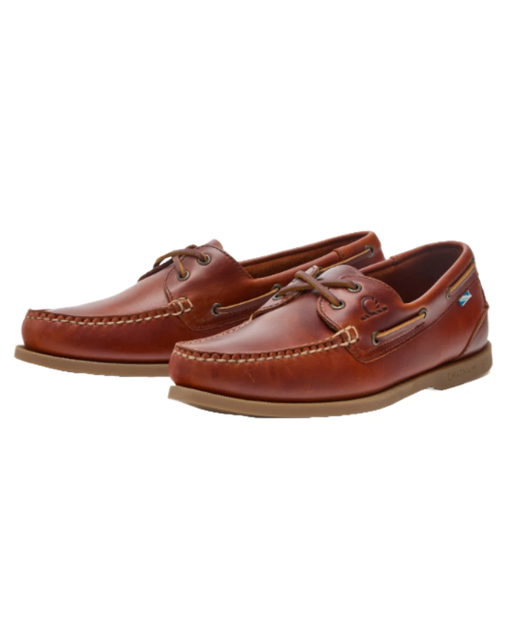 Chatham Womens Deck II G2 Premium Leather Boat Shoes - Image 9