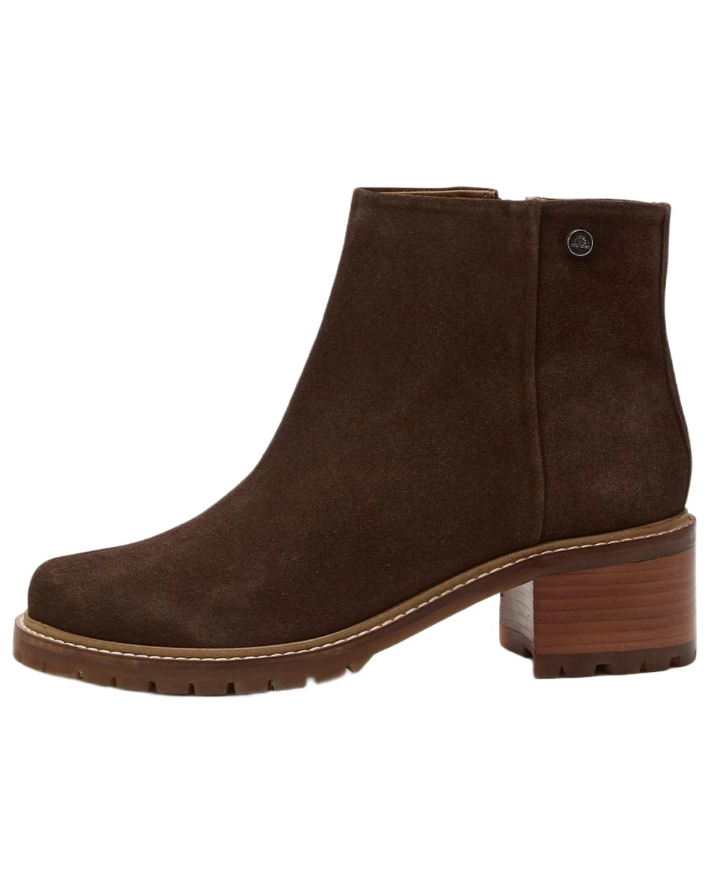 Chatham Womens Hays Casual Heeled Zip Boots - Image 4