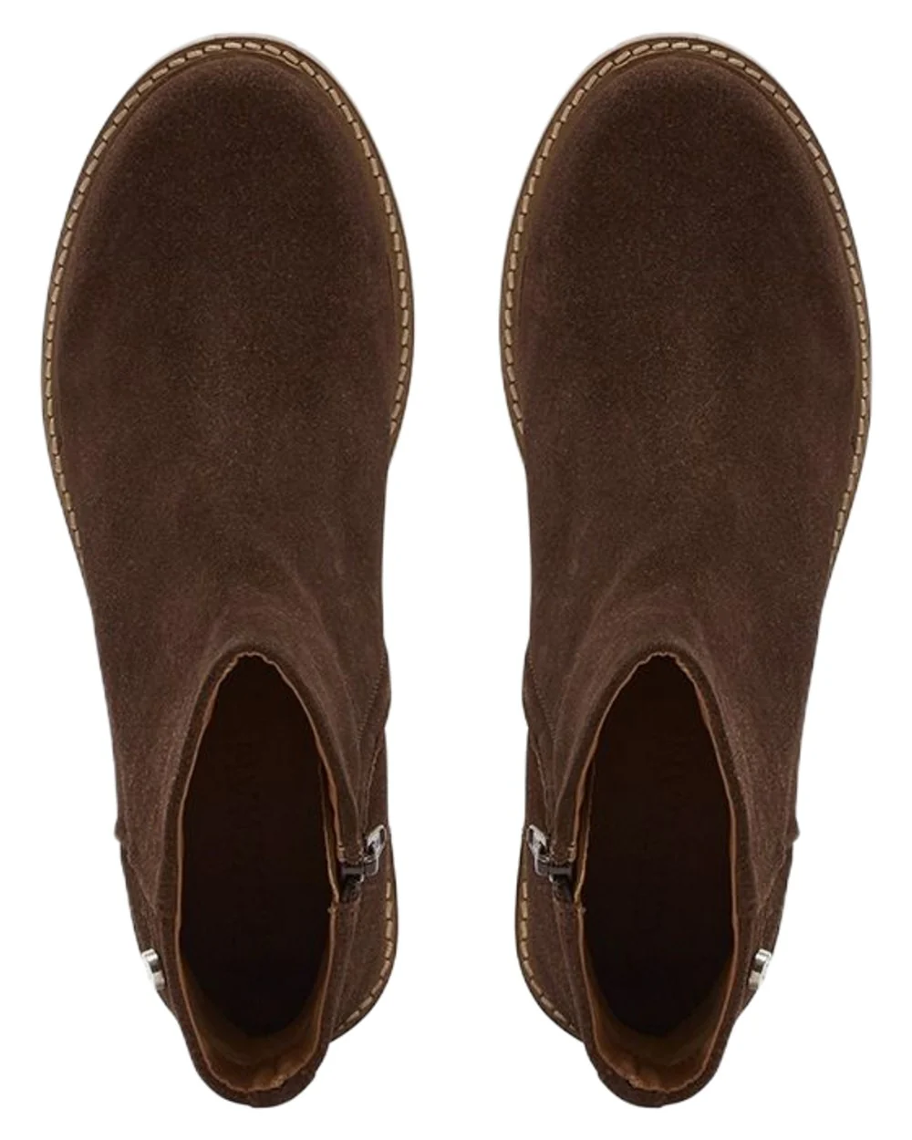Chatham Womens Hays Casual Heeled Zip Boots - Image 5