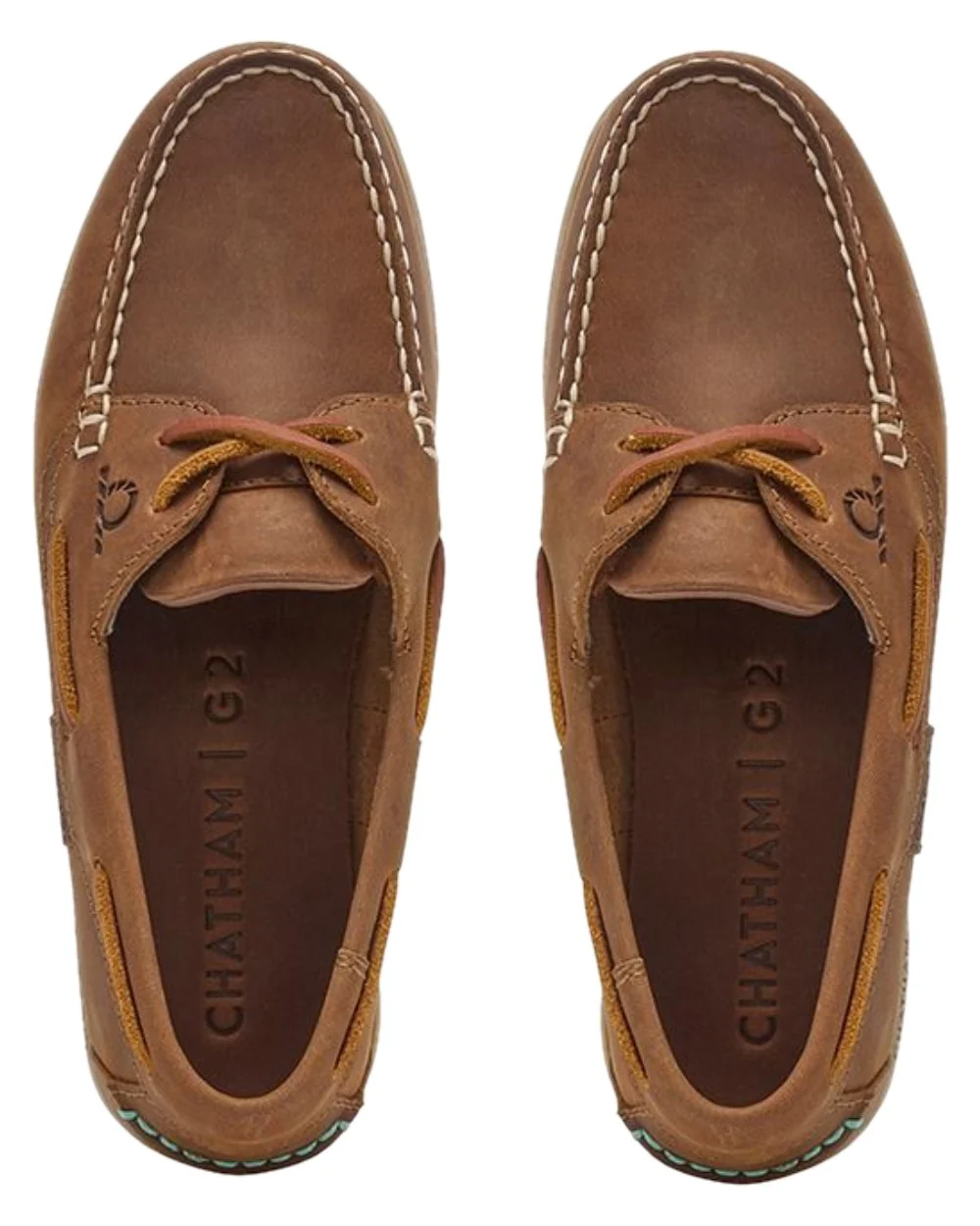 Chatham Womens Java II G2 Premium Leather Deck Shoes - Image 2