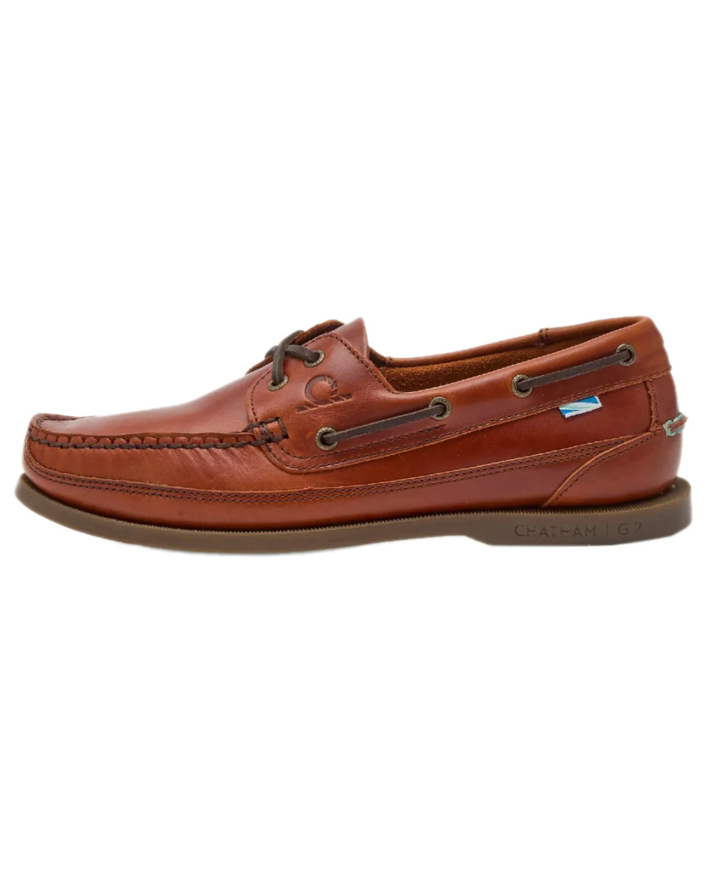 Chatham Womens Kayak G2 Premium Leather Wide Fit Boat Shoes - Image 3