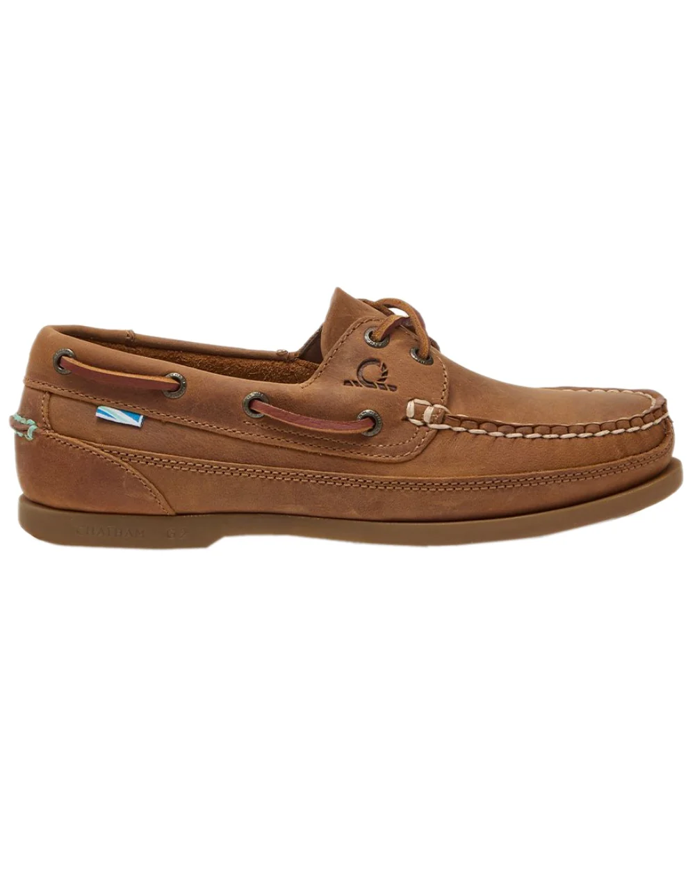Chatham Womens Kayak G2 Premium Leather Wide Fit Boat Shoes - Image 5