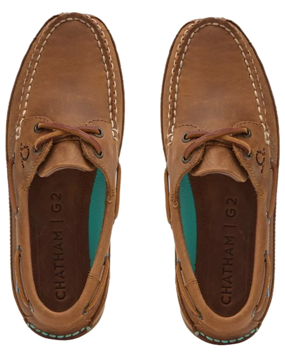 Chatham Womens Kayak G2 Premium Leather Wide Fit Boat Shoes - Image 6