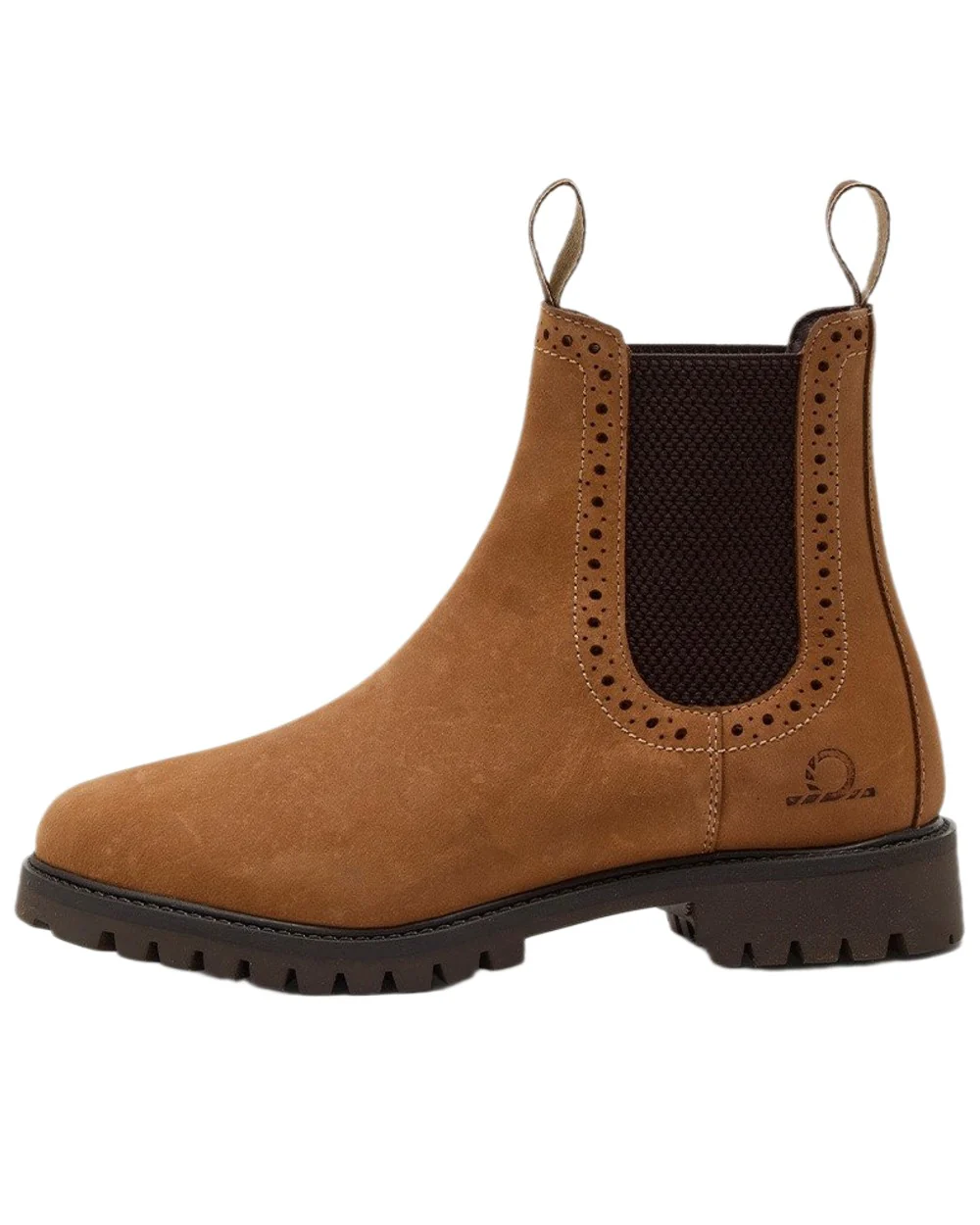 Chatham Womens Moreton Leather Brogue Chelsea Boots - Image 4