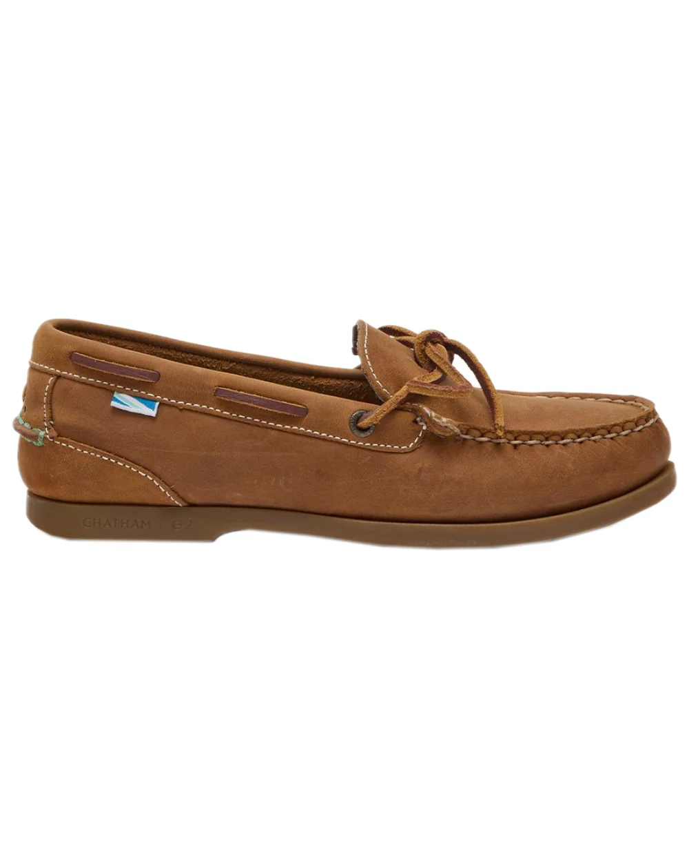 Chatham Womens Olivia G2 Premium Nubuck Slip On Deck Shoes - Image 3