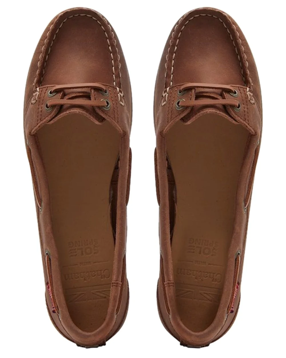 Chatham Womens Payar Leather Boat Shoes - Image 2
