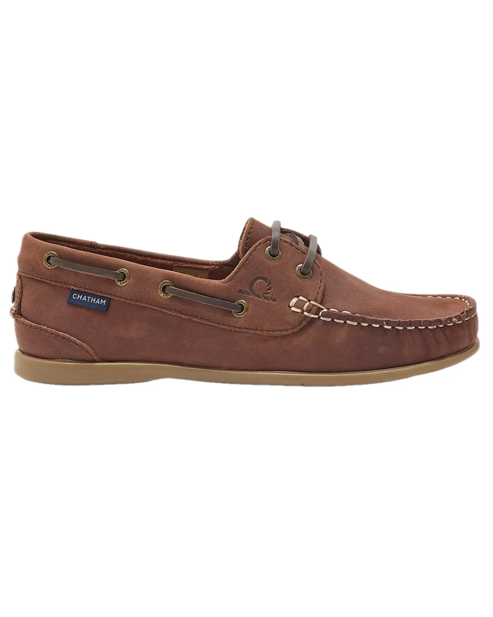 Chatham Womens Penang Leather Boat Shoes - Image 3