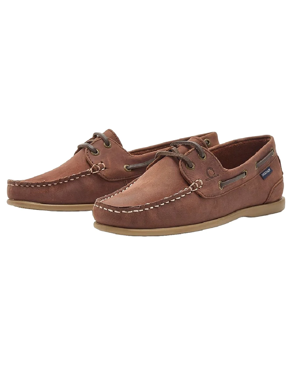 Chatham Womens Penang Leather Boat Shoes - Image 5